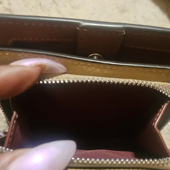 Coach Chestnut Leather Card Holder - Picture 2 of 6